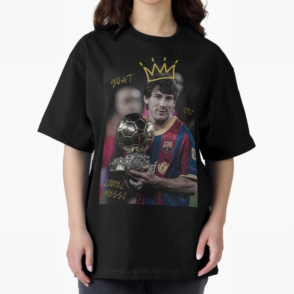 Lionel Messi - GOAT Classic T-Shirt Bring Bold Fan Energy to Global Football Passion for FIFA World Cup 2026 Group Stage, with CR7, England and Germany, Stadium Chants, National Pride, Trophy Dreams and Unforgettable Football Memories; Ideal for