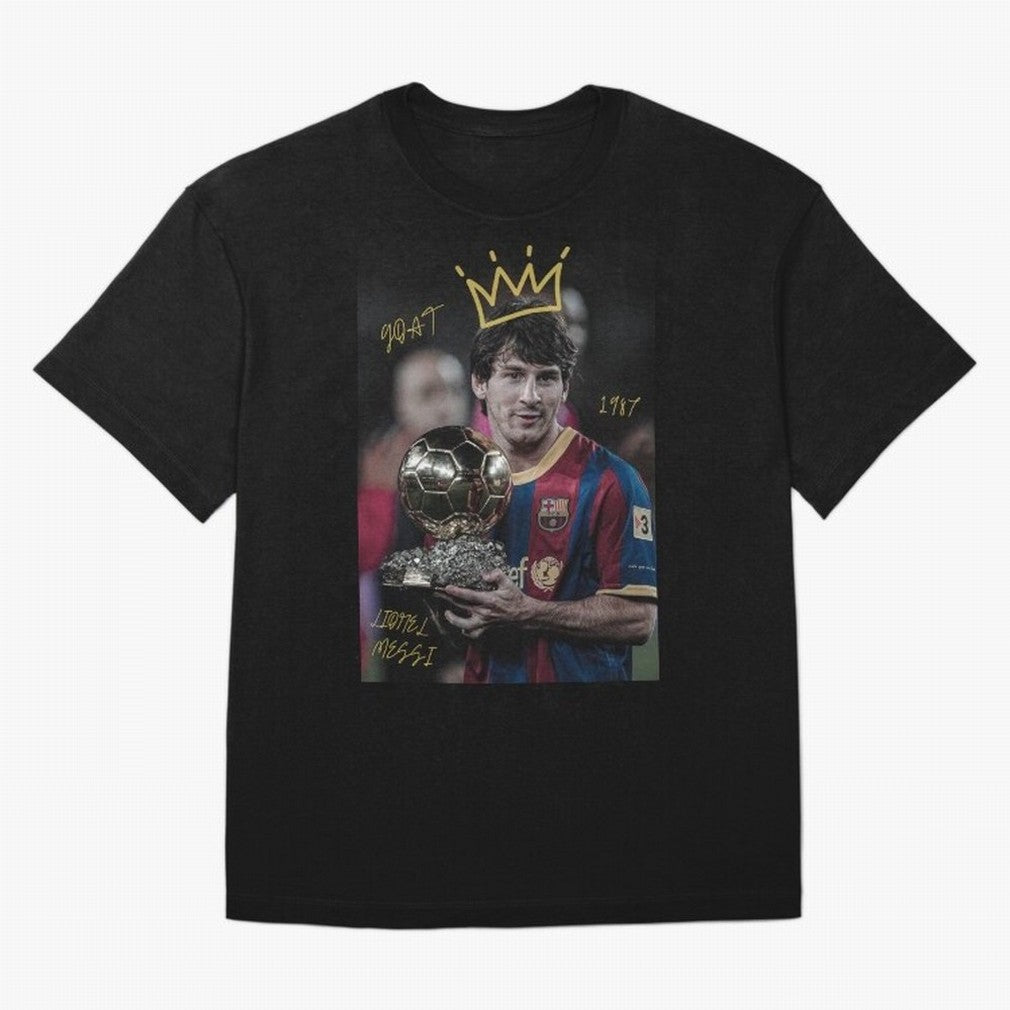 Lionel Messi - GOAT Classic T-Shirt Bring Bold Fan Energy to Global Football Passion for FIFA World Cup 2026 Group Stage, with CR7, England and Germany, Stadium Chants, National Pride, Trophy Dreams and Unforgettable Football Memories; Ideal for