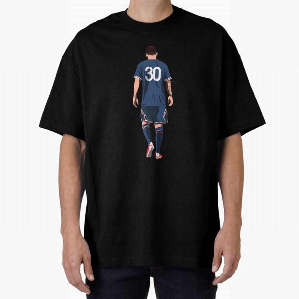 Lionel Messi Oversized T-Shirt Celebrate National Team Dreams in FIFA World Cup 2026 Group Stage Spirit, Made for Portugal, Spain and Germany, Messi and Cristiano Ronaldo, Championship Spirit, Famous Goals, Roaring Crowds and International Football