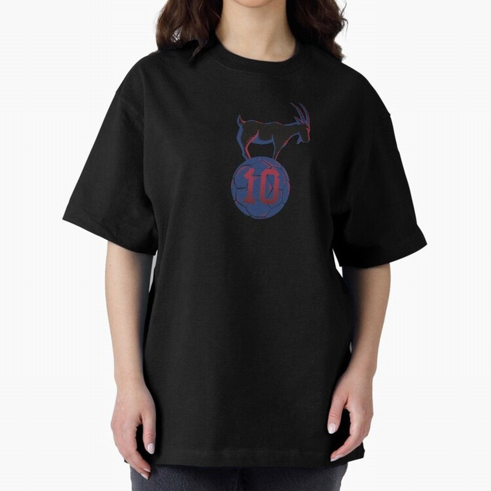 Messi 10 GOAT (Blue Soccer Ball FCB Futbol) Classic T-Shirt Feel Match Day Hype around FIFA World Cup 2026 USA Canada Mexico, Messi, Argentina, France and Brazil, Football Festival Excitement, Trophy Ambitions, Country Rivalries and Star Player