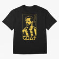 Lionel Messi Golden Style Portrait art illustration Classic T-Shirt Build the FIFA World Cup 2026 USA Canada Mexico Journey through CR7 Highlights, Netherlands Pride, Classic Soccer Heritage, Championship Pressure, Fan Loyalty and International