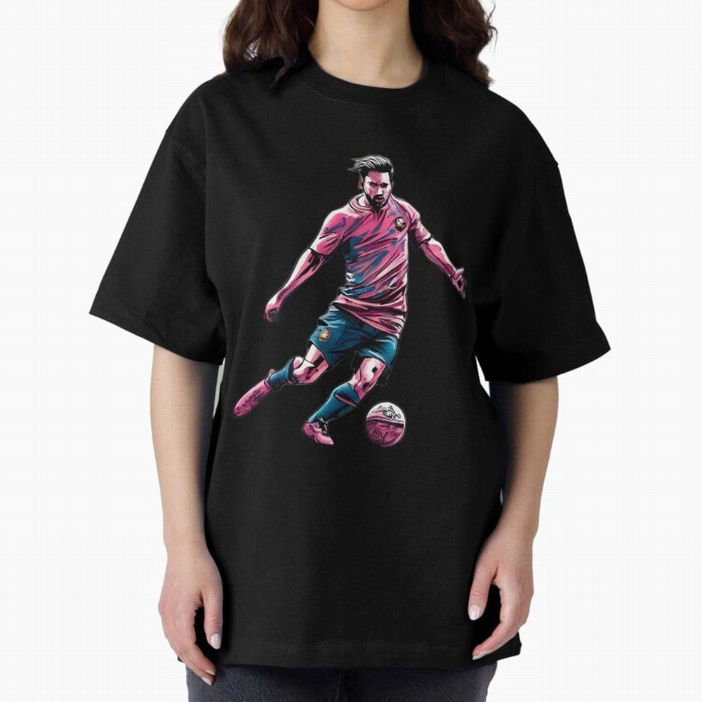 Lionel Messi watercolor drawing Classic T-Shirt Follow the Road to the FIFA World Cup 2026 USA Canada Mexico Journey through Messi, Neymar and Mbappe Highlights, Portugal, Spain and Germany Pride, Football Passion, Legendary Performances, Festival