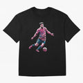 Lionel Messi watercolor drawing Classic T-Shirt Follow the Road to the FIFA World Cup 2026 USA Canada Mexico Journey through Messi, Neymar and Mbappe Highlights, Portugal, Spain and Germany Pride, Football Passion, Legendary Performances, Festival