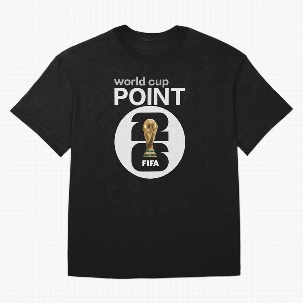 World Cup POINT Classic T-Shirt Bring Legendary Rivalry Energy to FIFA World Cup 2026 USA Canada Mexico Spirit, Filled with Portugal, Spain and Germany, CR7 and Messi, Football Festival Excitement, Trophy Ambitions, Country Rivalries and Star