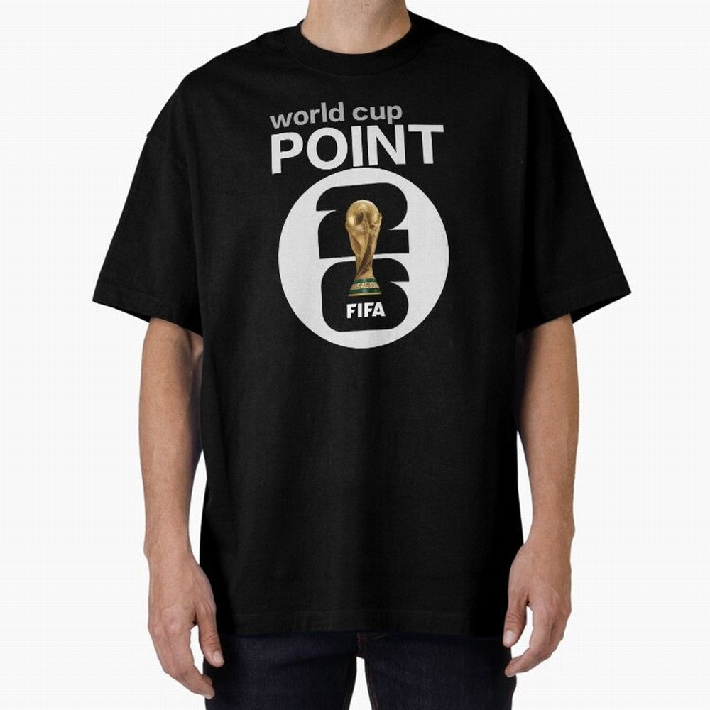 World Cup POINT Classic T-Shirt Bring Legendary Rivalry Energy to FIFA World Cup 2026 USA Canada Mexico Spirit, Filled with Portugal, Spain and Germany, CR7 and Messi, Football Festival Excitement, Trophy Ambitions, Country Rivalries and Star
