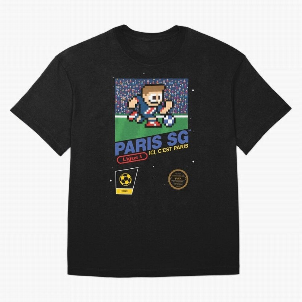 Paris SG v2 8bit Football Essential T-Shirt Make Your Look Match the FIFA World Cup 2026 USA Canada Mexico Journey through Messi Highlights, Portugal, Spain and Germany Pride, Football Festival Excitement, Trophy Ambitions, Country Rivalries and