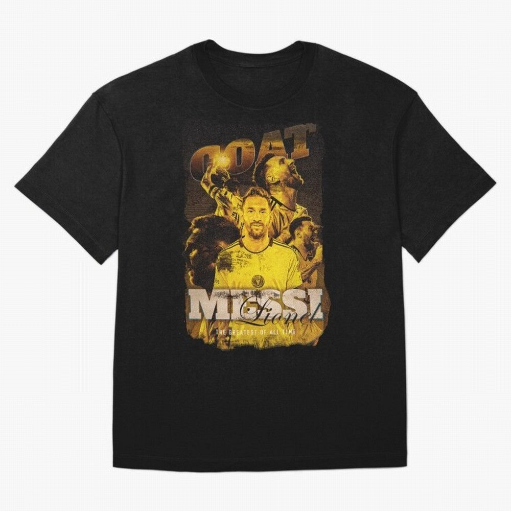 Messi The GOAT Oversized T-Shirt Support Match Day Hype around FIFA World Cup 2026 USA Canada Mexico, Cristiano Ronaldo, Haaland and CR7, Netherlands, Vintage Soccer Flavor, Modern Football Stars, National Flags and Final Night Emotion; Ideal for