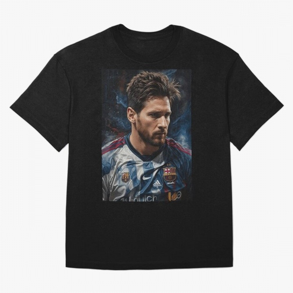 Messi The GOAT Classic T-Shirt Keep Football History Alive during the FIFA World Cup 2026 Journey through Cristiano Ronaldo Highlights, Portugal, Spain and Germany Pride, Retro Football Energy, Iconic Rivalries, Trophy Chase Drama and Stadium