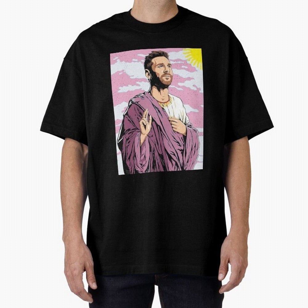 Messi the best Oversized T-Shirt Carry the Colors and Pride of FIFA World Cup 2026 Group Stage Inspired by Cristiano Ronaldo, Haaland and CR7, England and Germany Energy, Football History, Final Match Energy, Crowd Noise and Once in a Lifetime