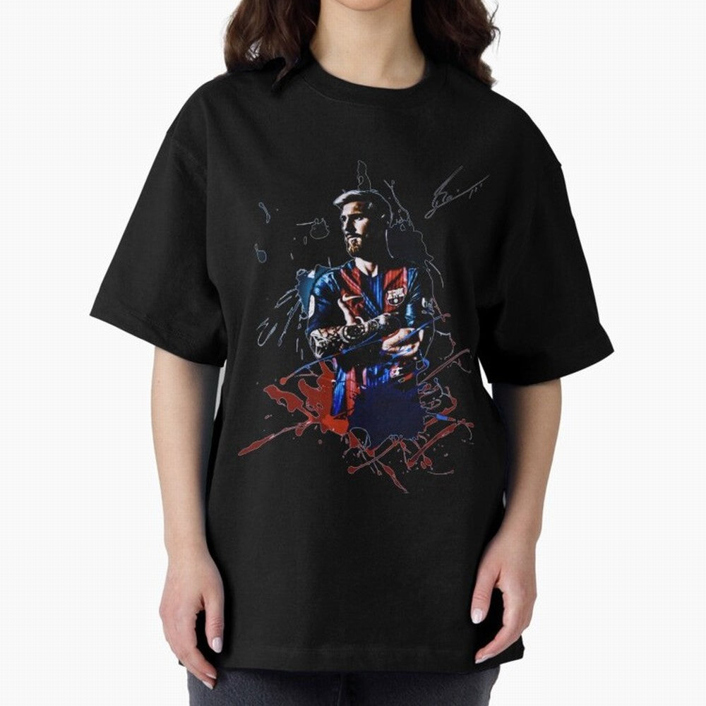 Lionel Messi Design with Signature Classic T-Shirt Elevate FIFA World Cup 2026 Group Stage Spirit, Celebrating England, Haaland and Mbappe, Football Festival Excitement, Trophy Ambitions, Country Rivalries and Star Player Buzz; Created for Match