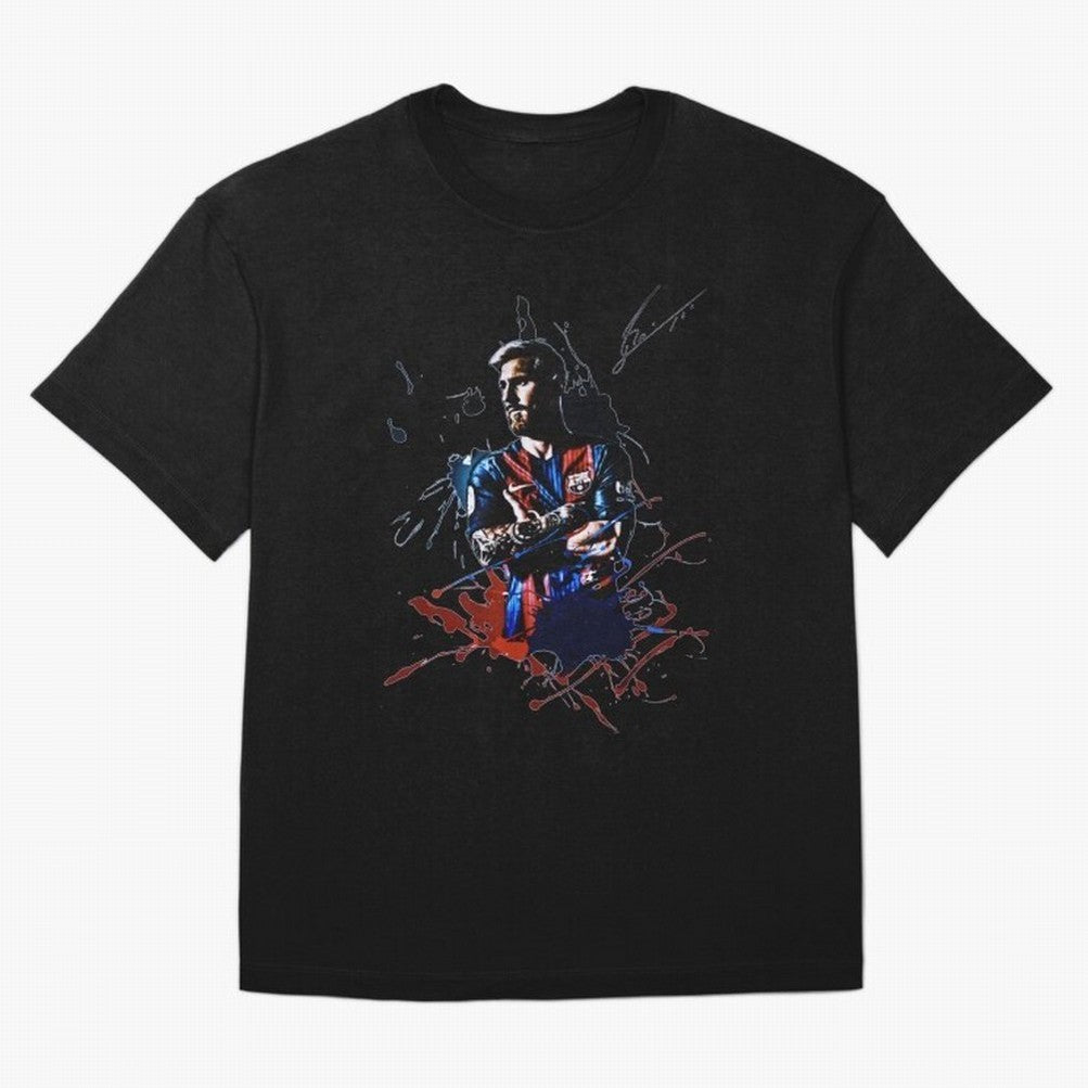 Lionel Messi Design with Signature Classic T-Shirt Elevate FIFA World Cup 2026 Group Stage Spirit, Celebrating England, Haaland and Mbappe, Football Festival Excitement, Trophy Ambitions, Country Rivalries and Star Player Buzz; Created for Match