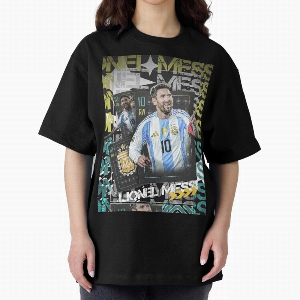 Lionel Messi Argentina Maestro Trading Card Cinematic Poster Classic T-Shirt Support Your Favorite Stars during Global Football Passion for FIFA World Cup 2026, Centered on Messi, CR7 and Mbappe, France and Portugal, Championship Spirit, Famous