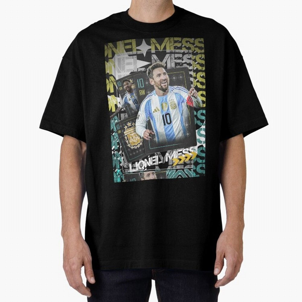 Lionel Messi Argentina Maestro Trading Card Cinematic Poster Classic T-Shirt Support Your Favorite Stars during Global Football Passion for FIFA World Cup 2026, Centered on Messi, CR7 and Mbappe, France and Portugal, Championship Spirit, Famous