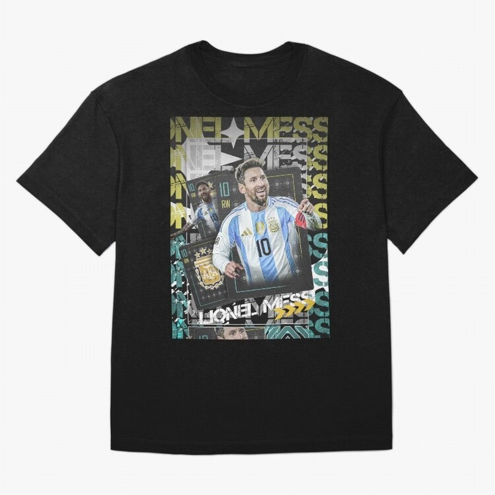 Lionel Messi Argentina Maestro Trading Card Cinematic Poster Classic T-Shirt Support Your Favorite Stars during Global Football Passion for FIFA World Cup 2026, Centered on Messi, CR7 and Mbappe, France and Portugal, Championship Spirit, Famous