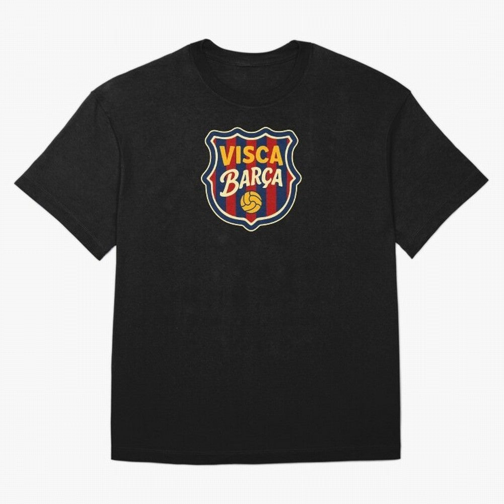 BAR-CE-LON-A Logo FC Merchandise Classic T-Shirt Represent Football Lovers during FIFA World Cup 2026 Group Stage Made for Mbappe and Neymar, Germany Energy, Classic Soccer Heritage, Championship Pressure, Fan Loyalty and International Pride; Great