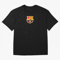 BAR-CE-LON-A Logo FC Merchandise Classic T-Shirt Celebrate the Stars of the FIFA World Cup 2026 USA Canada Mexico Journey through Messi, Neymar and Mbappe Highlights, France and Portugal Pride, Classic Soccer Heritage, Championship Pressure, Fan