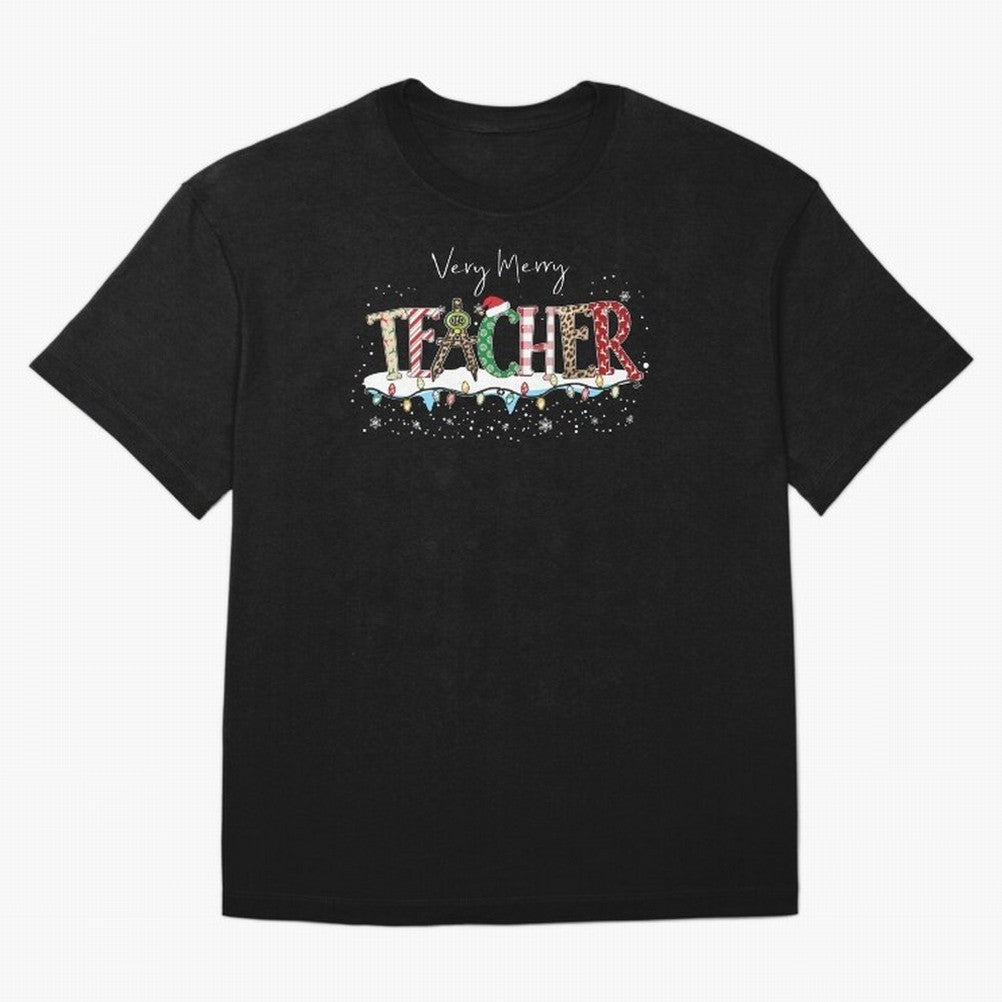 Christmas Teacher Tee, Teacher Holiday Classic T-Shirt Refresh FIFA World Cup 2026 Spirit, with Portugal, Messi, Game Day Rituals, Football Legends, Country Pride and the Road to the Final; Perfect for Fans, Collectors, Family Gatherings, Watch