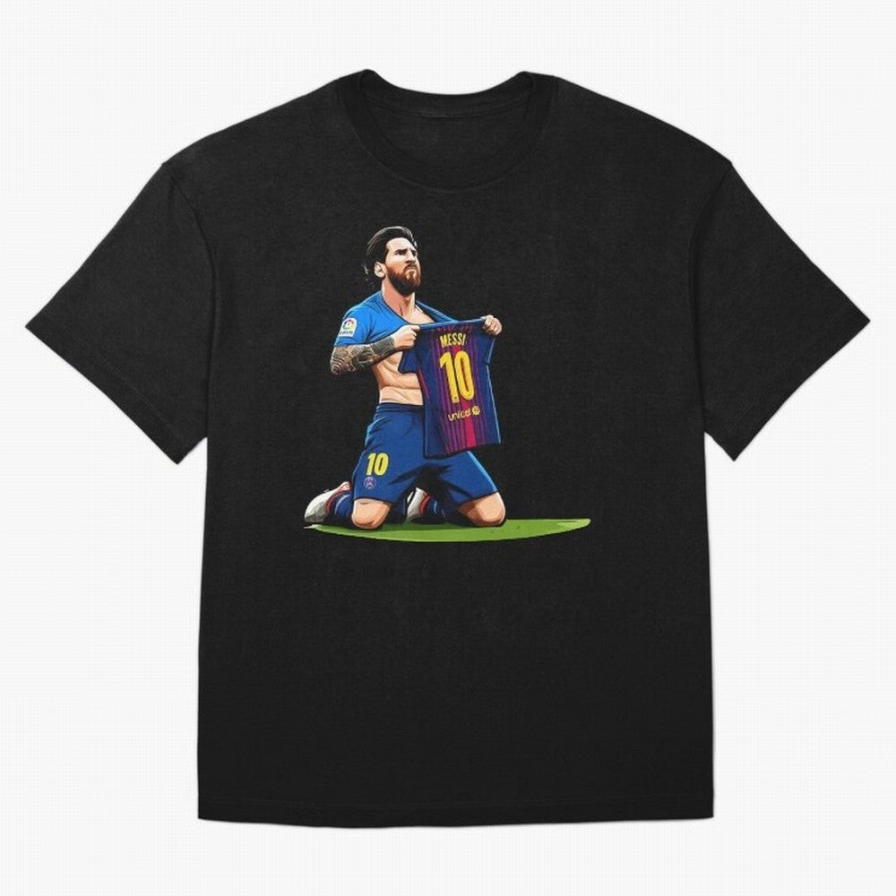 Lionel Messi's Barcelona T-Shirt 10 Classic T-Shirt Celebrate National Team Dreams in FIFA World Cup 2026 Group Stage Inspired by Cristiano Ronaldo, Haaland and CR7, France Energy, Vintage Soccer Flavor, Modern Football Stars, National Flags and