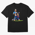 Lionel Messi's Barcelona T-Shirt 10 Classic T-Shirt Celebrate National Team Dreams in FIFA World Cup 2026 Group Stage Inspired by Cristiano Ronaldo, Haaland and CR7, France Energy, Vintage Soccer Flavor, Modern Football Stars, National Flags and