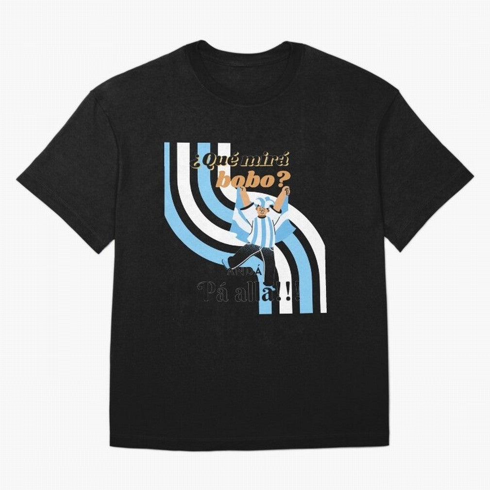 Vintage Messi Argentina Que Mira Bobo Classic T-Shirt Celebrate Rivalries and Pride in FIFA World Cup 2026 Group Stage Spirit, Connected to Argentina and Brazil, Messi and Cristiano Ronaldo, Classic Soccer Heritage, Championship Pressure, Fan