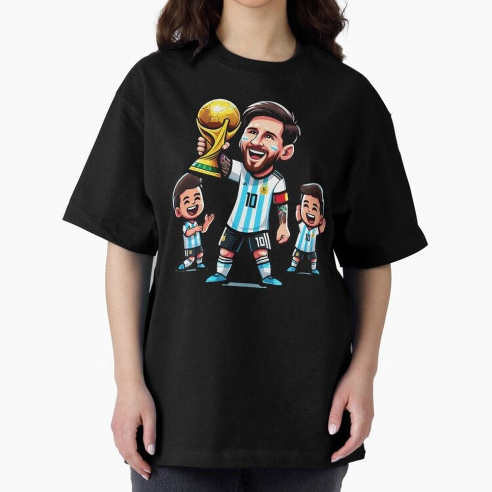 Lionel Messi is a World Cup winner Classic T-Shirt Experience the Global Stage of Global Football Passion for FIFA World Cup 2026 USA Canada Mexico, Capturing Neymar, Haaland and Cristiano Ronaldo, Portugal, Match Day Excitement, Supporter Culture,