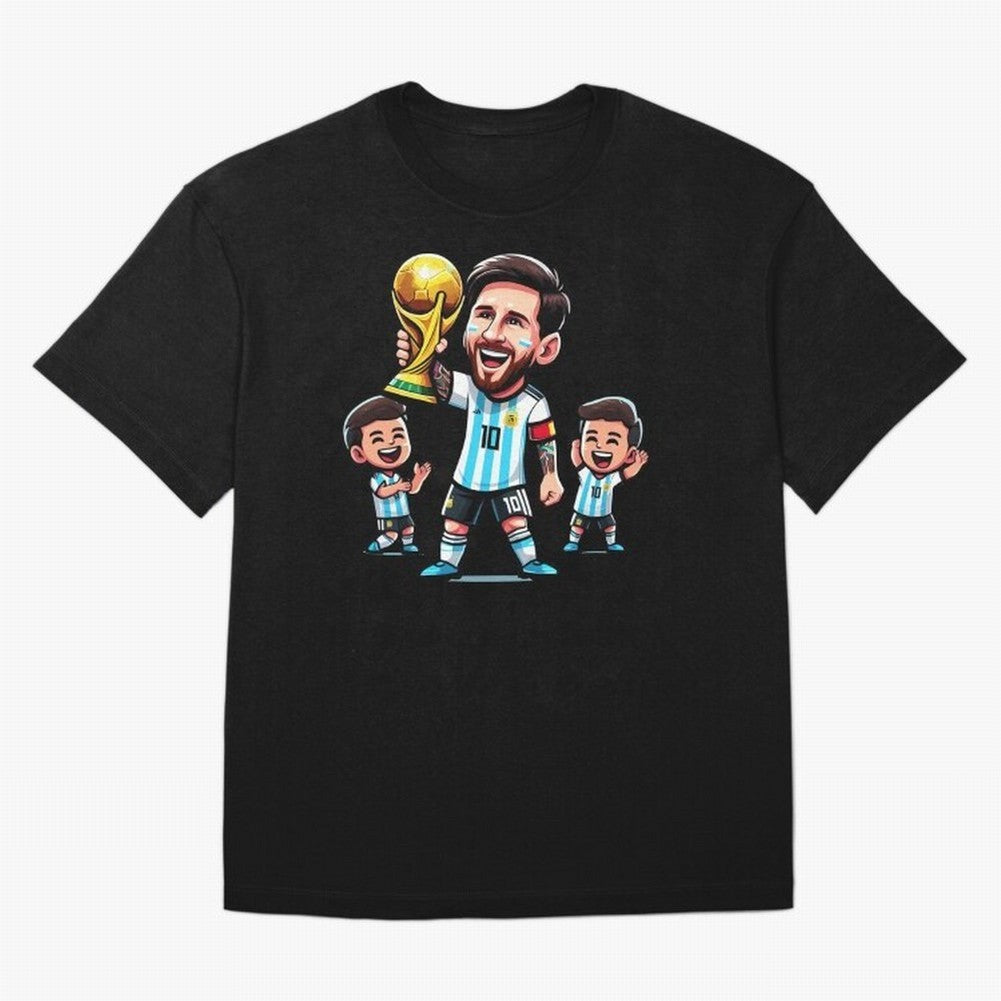 Lionel Messi is a World Cup winner Classic T-Shirt Experience the Global Stage of Global Football Passion for FIFA World Cup 2026 USA Canada Mexico, Capturing Neymar, Haaland and Cristiano Ronaldo, Portugal, Match Day Excitement, Supporter Culture,