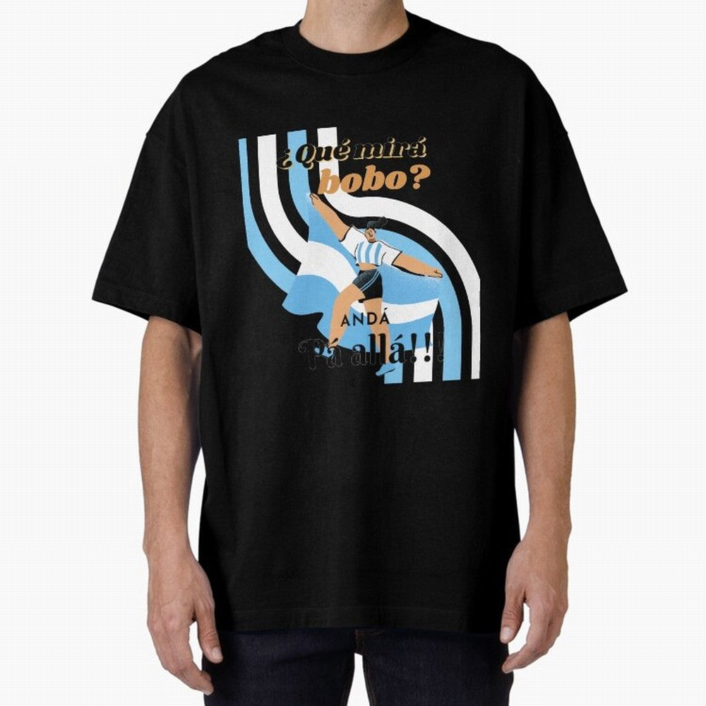 Vintage Messi Argentina Que Mira Classic T-Shirt Enjoy the FIFA World Cup 2026 Group Stage Journey through Messi and Cristiano Ronaldo Highlights, Spain Pride, Fan Favorite Moments, National Team Passion, Big Match Drama and Soccer History; Created