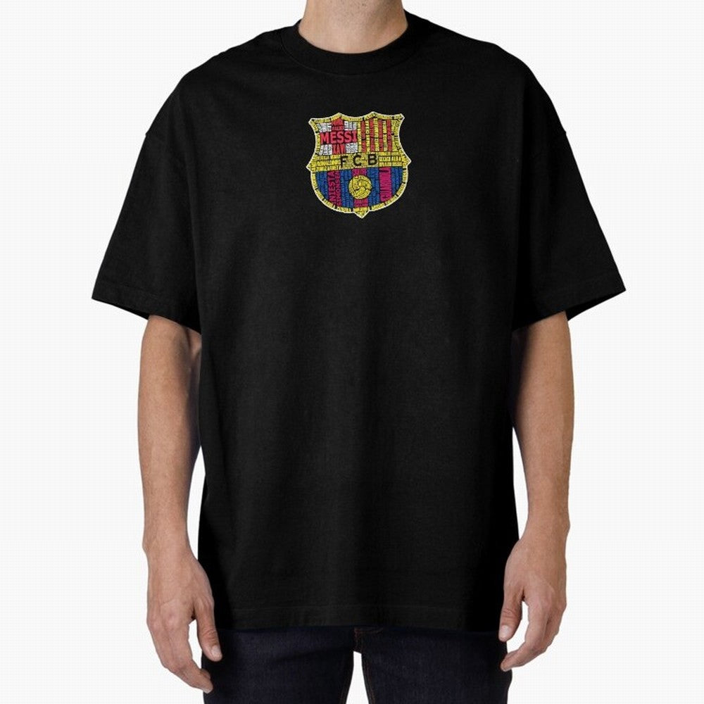 BAR-CE-LON-A Logo FC Merchandise Classic T-Shirt Show Championship Spirit for Match Day Hype around FIFA World Cup 2026 Group Stage, Neymar, Haaland and Cristiano Ronaldo, Argentina, Retro Football Energy, Iconic Rivalries, Trophy Chase Drama and
