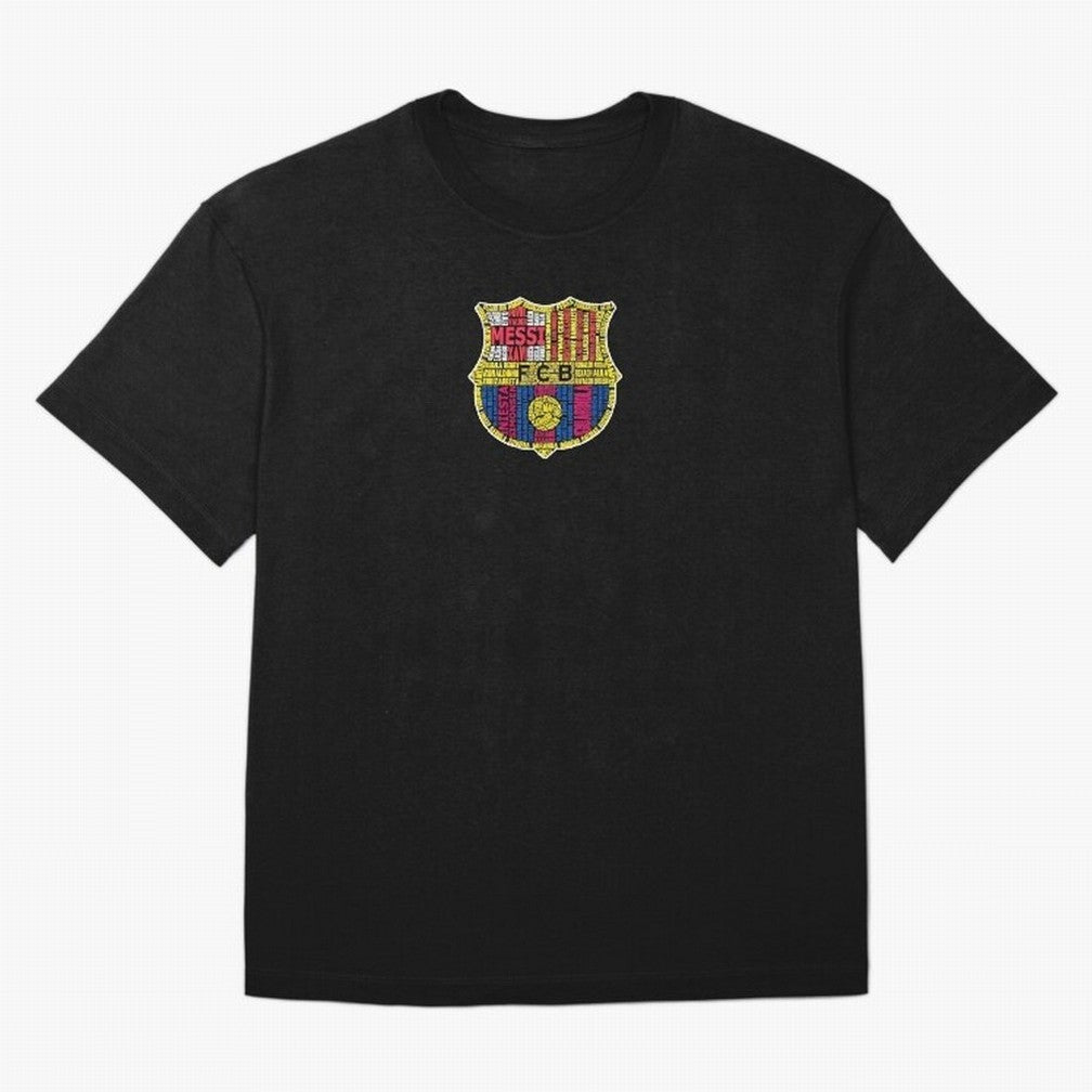 BAR-CE-LON-A Logo FC Merchandise Classic T-Shirt Show Championship Spirit for Match Day Hype around FIFA World Cup 2026 Group Stage, Neymar, Haaland and Cristiano Ronaldo, Argentina, Retro Football Energy, Iconic Rivalries, Trophy Chase Drama and