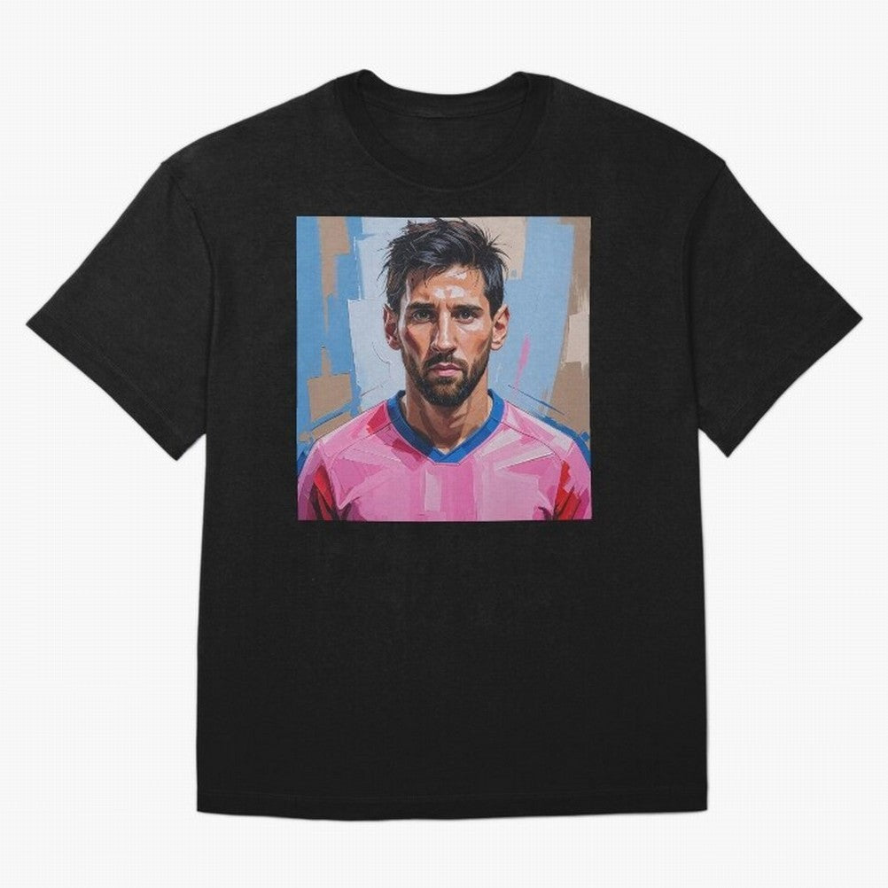 Vibrant Artistic Portrait of Lionel Messi (GOAT) - Digital painting (Version 2) Classic T-Shirt Join the Global Buzz around FIFA World Cup 2026 Group Stage Made for Messi, CR7 and Mbappe, Argentina and Brazil Energy, Fan Favorite Moments, National