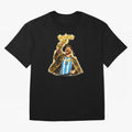 Messi King of Football World Champion ¨C Argentina 3 Stars Trophy Celebration Classic T-Shirt Build the FIFA World Cup 2026 USA Canada Mexico Journey through Messi, Neymar and Mbappe Highlights, England and Germany Pride, Game Day Rituals, Football