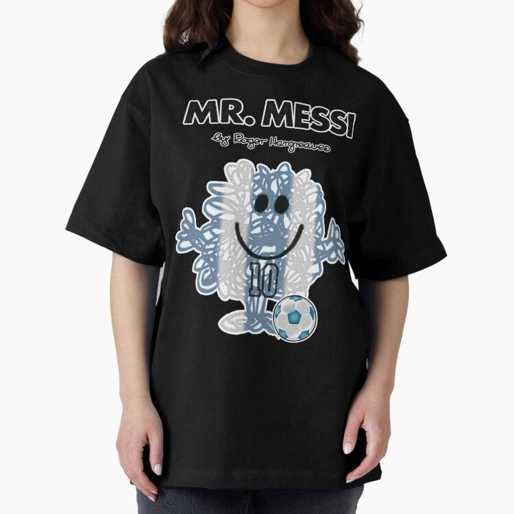 Mr Messi Parody Classic T-Shirt Stand Proud for Match Day Hype around FIFA World Cup 2026, Mbappe, Spain and Netherlands, Vintage Soccer Flavor, Modern Football Stars, National Flags and Final Night Emotion; Great for Supporters Who Love Legendary