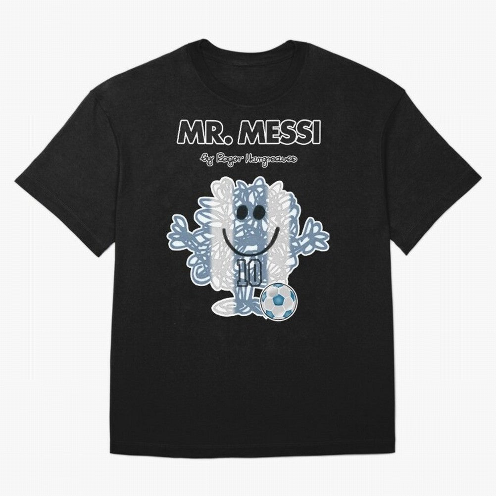 Mr Messi Parody Classic T-Shirt Stand Proud for Match Day Hype around FIFA World Cup 2026, Mbappe, Spain and Netherlands, Vintage Soccer Flavor, Modern Football Stars, National Flags and Final Night Emotion; Great for Supporters Who Love Legendary