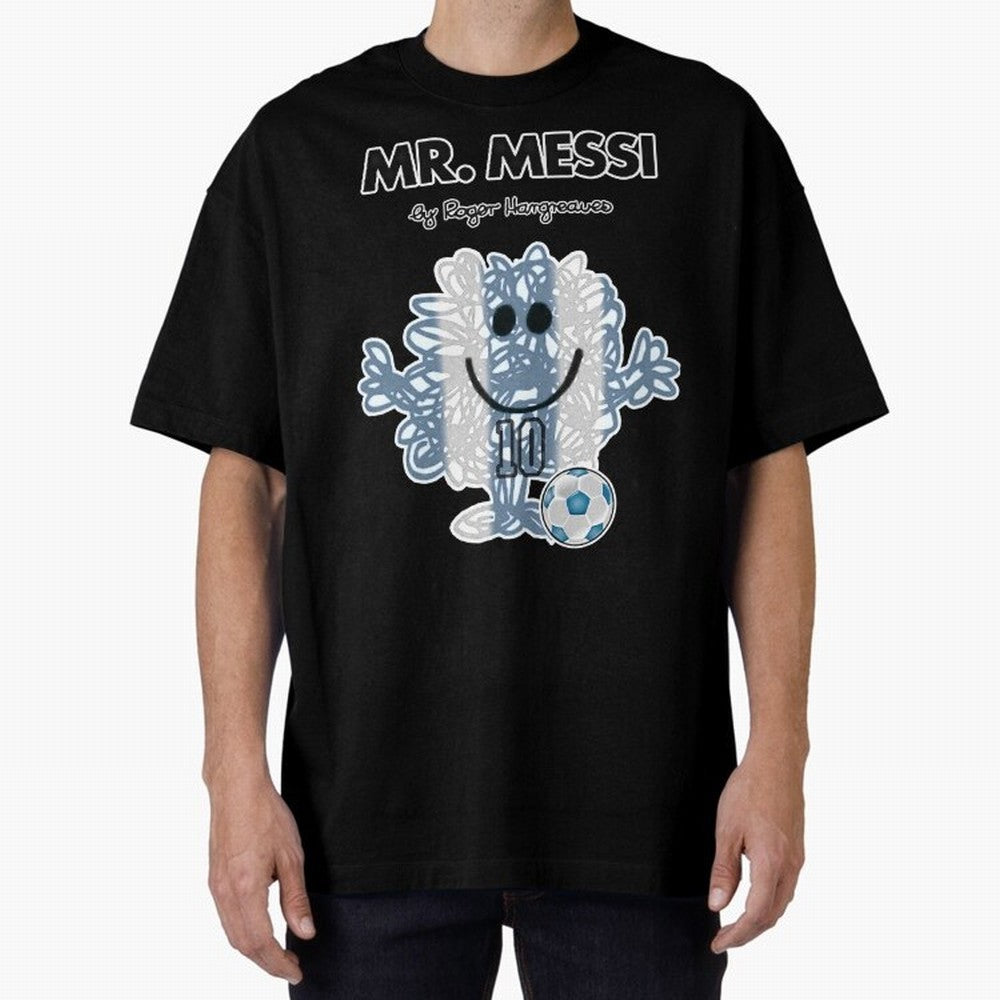 Mr Messi Parody Classic T-Shirt Stand Proud for Match Day Hype around FIFA World Cup 2026, Mbappe, Spain and Netherlands, Vintage Soccer Flavor, Modern Football Stars, National Flags and Final Night Emotion; Great for Supporters Who Love Legendary