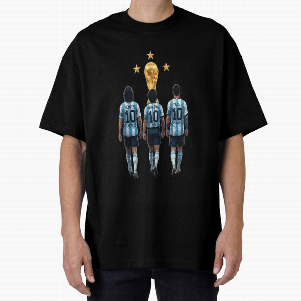 Great captains of the Argentine national team Classic T-Shirt Follow Every Goal of the FIFA World Cup 2026 Group Stage Journey through Mbappe and Neymar Highlights, Argentina, France and Brazil Pride, Football History, Final Match Energy, Crowd
