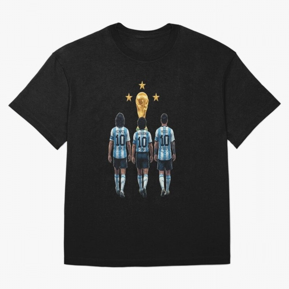 Great captains of the Argentine national team Classic T-Shirt Follow Every Goal of the FIFA World Cup 2026 Group Stage Journey through Mbappe and Neymar Highlights, Argentina, France and Brazil Pride, Football History, Final Match Energy, Crowd