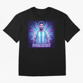 ?Argentina Football Legend Messi Cyberpunk Retro Futurist Design Classic T-Shirt Share the Excitement of FIFA World Cup 2026 USA Canada Mexico for Fans of Cristiano Ronaldo and Portugal, Spain and Germany, Bringing Game Day Rituals, Football