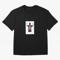 Lionel Messi Celebration Outline Barcelona FC Oversized T-Shirt Carry National Pride through Match Day Hype around FIFA World Cup 2026 USA Canada Mexico, Neymar, England, Tournament Hype, Historic Matchups, Family Viewing Parties and Global Sports