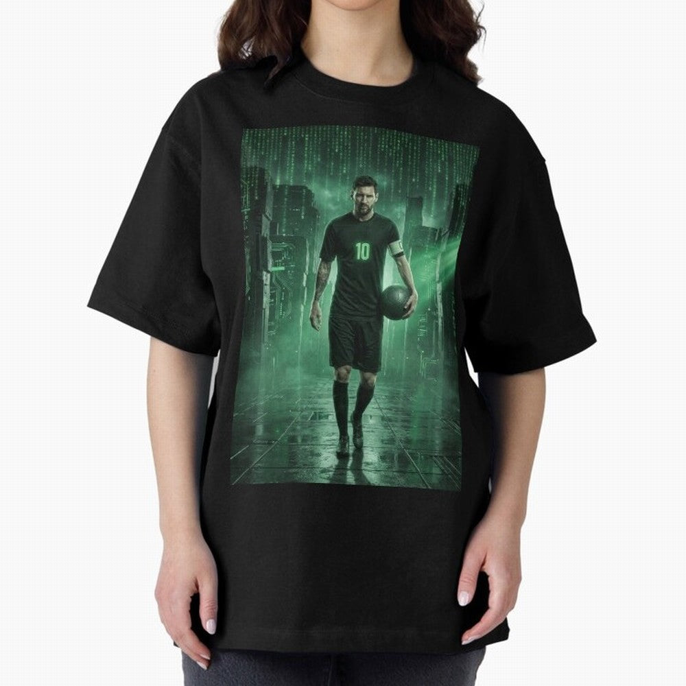 The Legend Lionel Messi Inside The Matrix Realm (Version 2) Classic T-Shirt Carry FIFA World Cup 2026 USA Canada Mexico for Fans of Messi and England, Bringing Sports Nostalgia, International Competition, Famous Players and Unforgettable Victories;