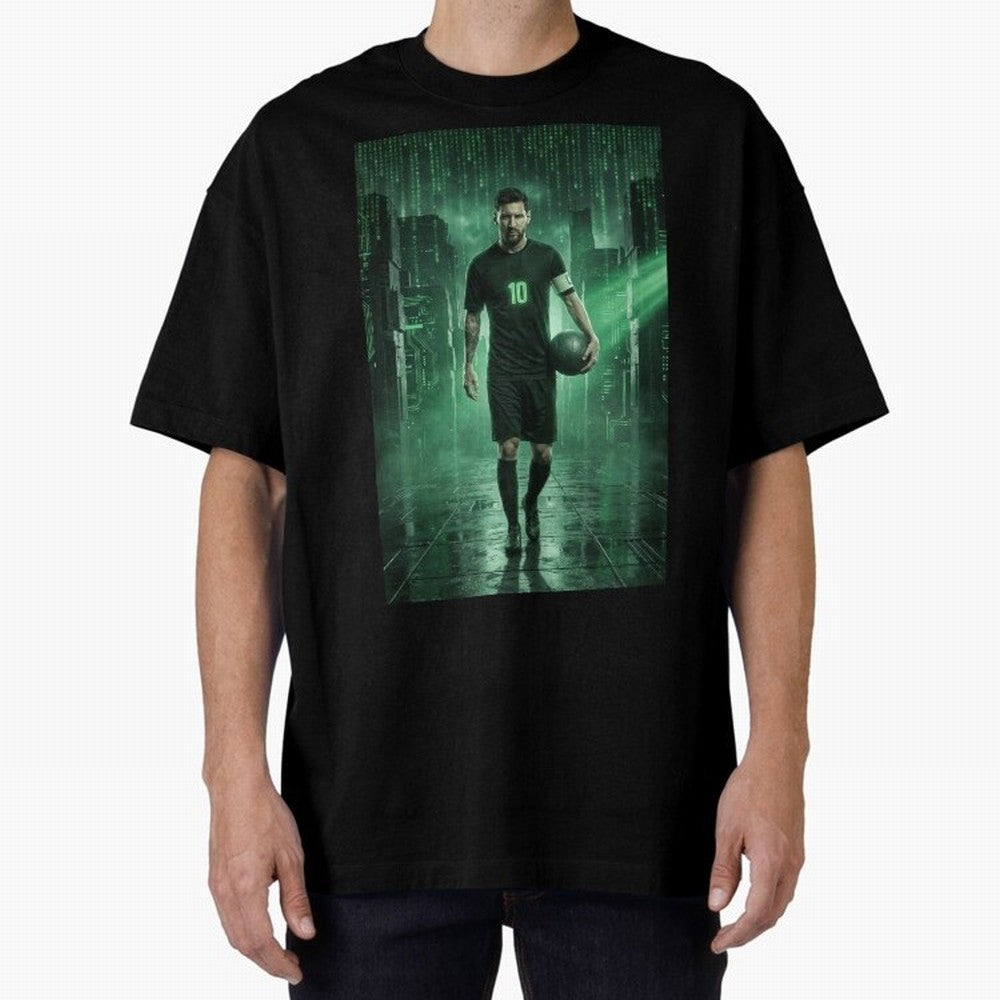 The Legend Lionel Messi Inside The Matrix Realm (Version 2) Classic T-Shirt Carry FIFA World Cup 2026 USA Canada Mexico for Fans of Messi and England, Bringing Sports Nostalgia, International Competition, Famous Players and Unforgettable Victories;
