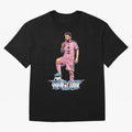 Messi Illustrated Style Drinking Mate ¨C Design by The Goat - Inter Miami Classic T-Shirt Step into FIFA World Cup 2026 Made for Neymar, Haaland and Cristiano Ronaldo, Portugal Energy, Stadium Memories, Football Loyalty, International Chants and