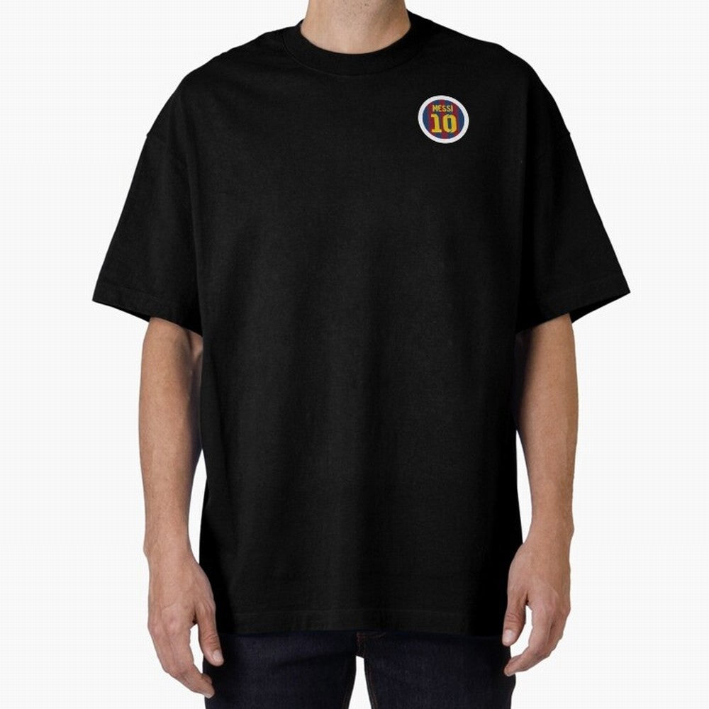 The goat, Lionel Messi Barcelona 10 Oversized T-Shirt Follow Every Goal of FIFA World Cup 2026 USA Canada Mexico Built around Haaland, Brazil Energy, Match Day Excitement, Supporter Culture, Golden Goals and Global Football Passion; Ideal for