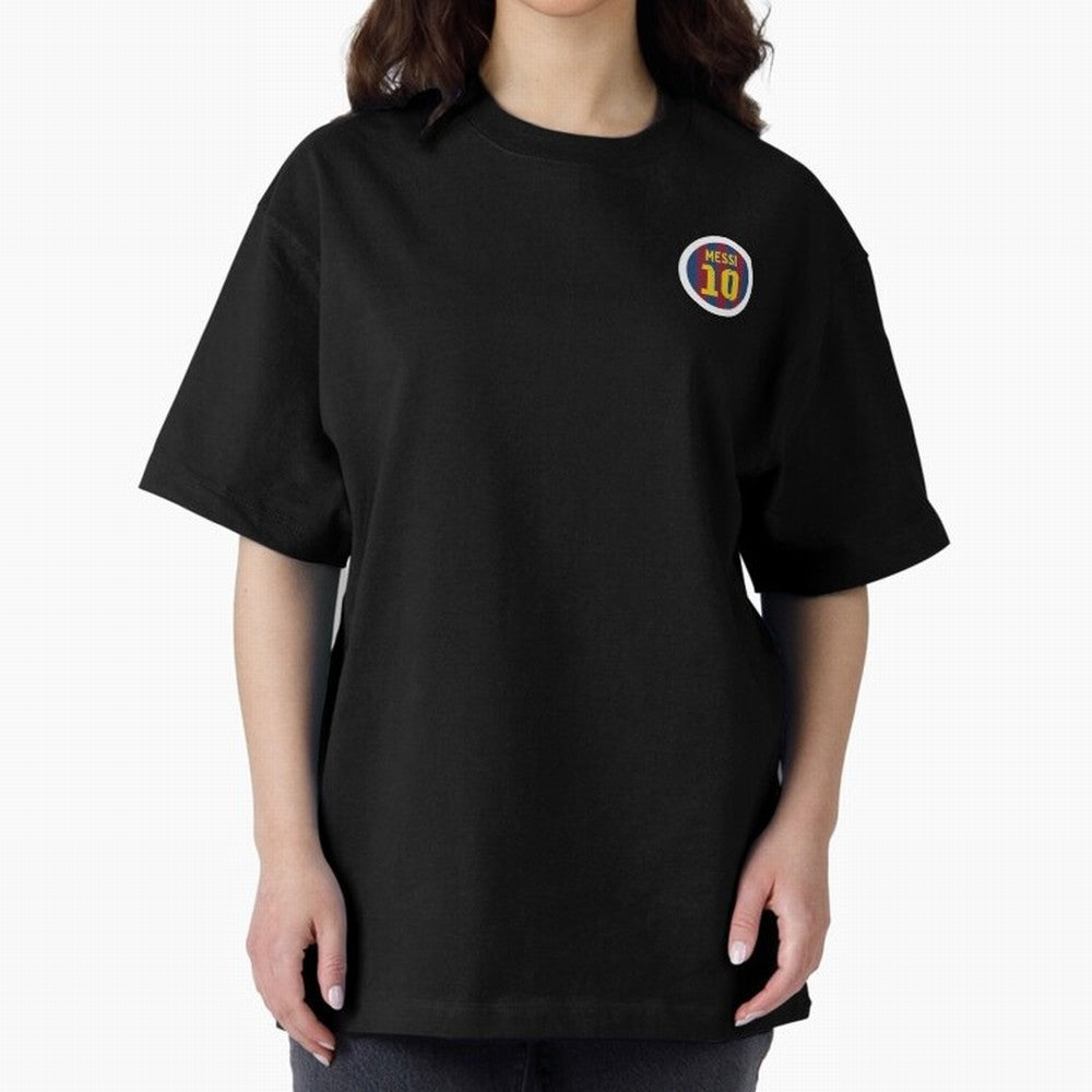 The goat, Lionel Messi Barcelona 10 Oversized T-Shirt Follow Every Goal of FIFA World Cup 2026 USA Canada Mexico Built around Haaland, Brazil Energy, Match Day Excitement, Supporter Culture, Golden Goals and Global Football Passion; Ideal for