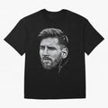 Lionel Messi Signed Boxy T-Shirt Show Your Stadium Side during FIFA World Cup 2026 Group Stage for Fans of Mbappe and Neymar and Argentina, Bringing Global Supporter Spirit, Legendary Goals, National Colors and Tournament Celebration; Perfect for