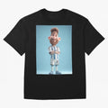 Lionel Messi Soccer Caricature Cartoon Football Legend Classic T-Shirt Make Every Kick Count in FIFA World Cup 2026 Spirit, Featuring England and Germany, Mbappe, Worldwide Fan Energy, Dramatic Goals, Stadium Lights and Championship Celebrations;