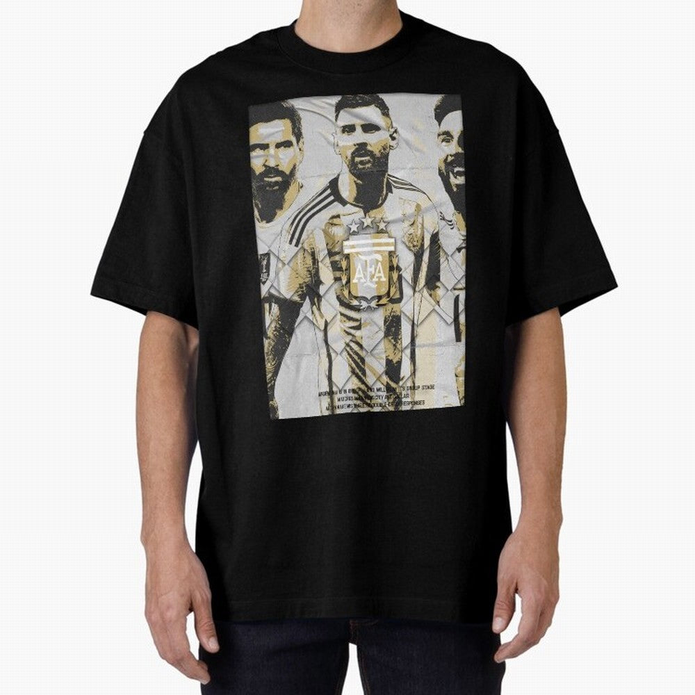 Messi AFA World Cup Champion Art Classic T-Shirt Capture Stadium Memories from Match Day Hype around FIFA World Cup 2026 Group Stage, CR7, Germany, Worldwide Fan Energy, Dramatic Goals, Stadium Lights and Championship Celebrations; Perfect for