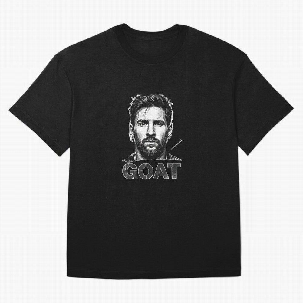 The G.O.A.T. ¨C Lionel Messi Legend Sketch Active T-Shirt Represent the FIFA World Cup 2026 Group Stage Journey through Messi, Neymar and Mbappe Highlights, Spain and Netherlands Pride, Worldwide Fan Energy, Dramatic Goals, Stadium Lights and
