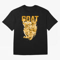 GOLD GOAT Lionel Messi watercolor illustration Oversized T-Shirt Celebrate the Magic of the FIFA World Cup 2026 Journey through Cristiano Ronaldo, Haaland and CR7 Highlights, Germany Pride, Match Day Excitement, Supporter Culture, Golden Goals and