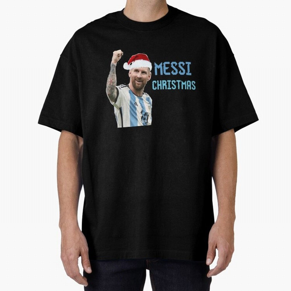 Vintage Messi Christmas - Lionel Messi Christmas Essential T-Shirt Bring World Football Passion into the FIFA World Cup 2026 Journey through Cristiano Ronaldo Highlights, England and Germany Pride, Stadium Memories, Football Loyalty, International