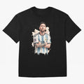 Lionel Messi watercolor illustration Classic T-Shirt Bring Global Tournament Vibes to FIFA World Cup 2026 Group Stage for Fans of Neymar, Haaland and Cristiano Ronaldo and Spain, Bringing Global Supporter Spirit, Legendary Goals, National Colors